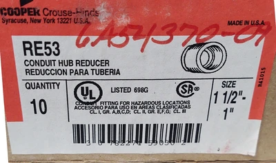NEW Eaton Crouse-Hinds RE53