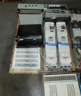 3 PALLETS OF ASSORTED AUTOMATION AND CONTROLS