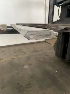 7'10"(94")PRESS BRAKE TOP 90 DEGREE MALE DIE. STOCK # 0874924
