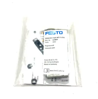 USED FESTO SOLENOID VALVE 2-WAY MONOSTABLE CLOSED