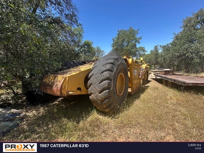 Used 1987 CATERPILLAR 631D Scrapers California US | Proxy Equipment #1388974