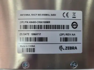 New | in-Stock 2017 ZEBRA AN480-CL66100WR Misc Electrical & Power Parts British Columbia CA | Lenmark #251781
