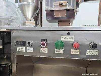 Used Shionogi Qualicaps Quali-Fill Semi-Automatic Capsule Filler 15,000 CPH