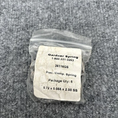 New | in-Stock Gardner Spring 36112GS Misc Fasteners California US | Davliegogo LLC #1707439