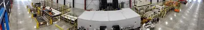 74" x .225" Automatic Feed Laser Blanking Line