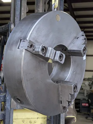 BISON 20" 3-JAW FLAT BACK MOUNT Chucks Used 3-Jaw | N & R Machine Sales (2)