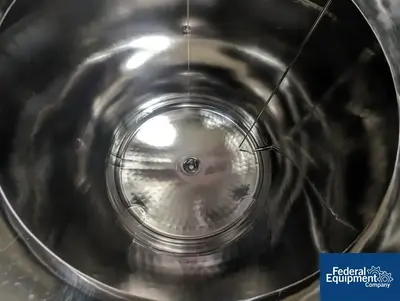 USED Precision 1,200 Liter Precision Stainless Reactor, 316L S/S, 45/100#