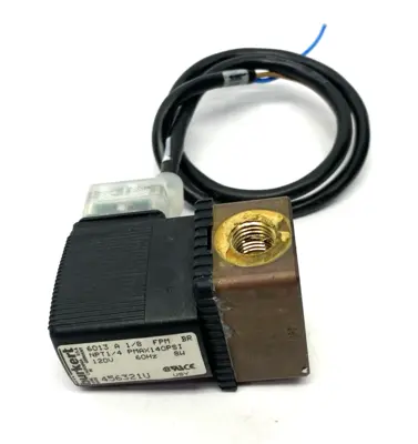 USED BURKERT DIRECT ACTING 2-WAY PLUNGER VALVE