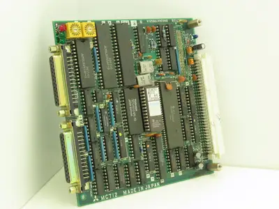 Mitsubishi Mazak BN624A799G51A PCB Slot Rack Printed Circuit Board Card MC712B
