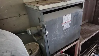 USED SQUARE D COMPANY 75 KVA TRANSFORMER