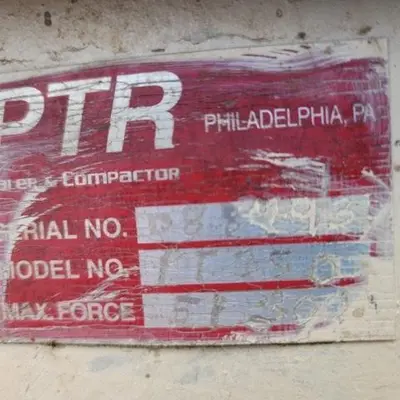 USED PTR  BALER COMPACTOR PTR  PT-350