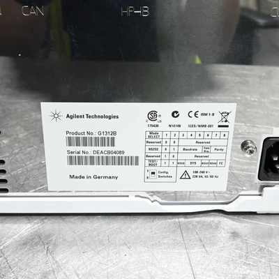 Used Agilent G1312B Miscellaneous Laboratory Equipment California US | CAL-L Enterprises #1459184