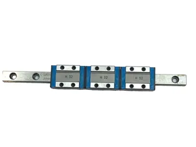 Used IKO Miniature Linear Guide Rail 158mmx9mm w/3 Carriage Blocks Linear Guides Michigan US | Maverick Industrial Sales #1395398