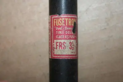 USED FUSETRON FRS-3-1/2