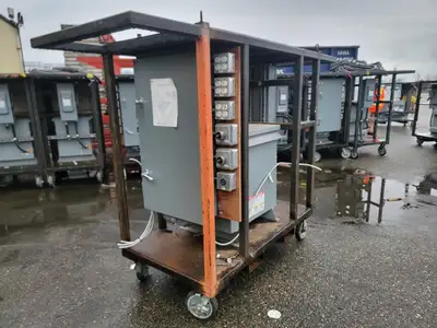 75 kVA Temporary Power Distribution Cart 600V Pri. 208Y/120V Sec.