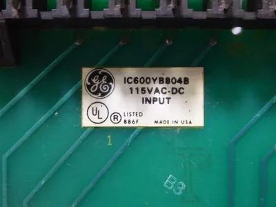 GE Fanuc IC600YB804B Input Module Used