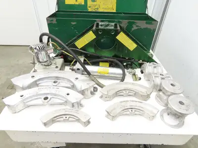 Greenlee One Shot Hydraulic Bender 883-4 Set 1.25-3" Rigid Conduit Needs Rebuilt