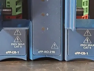 National Instruments cPF-BP-8 /2120/DI-301/CB-1/DO-401/AI-118/AO-210 (BIN325)