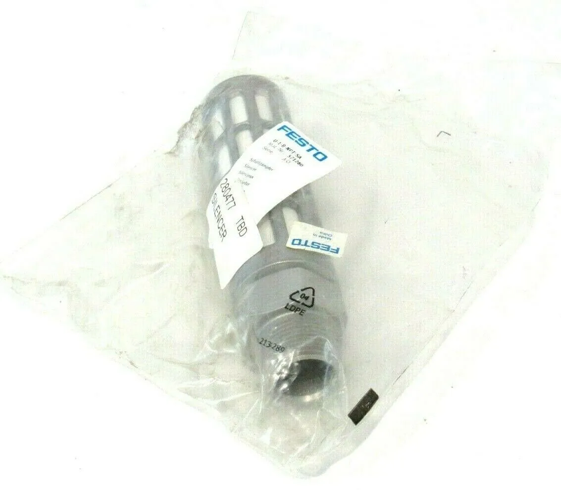 NEW FESTO U-1-B-NPT-SA SILENCER 571280 U1BNPTSA