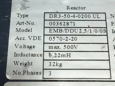 USED BAUMULLER EMB/DDU2.5/1/0/0S