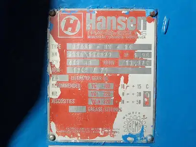 NEW HANSEN RDG21F-BN-14
