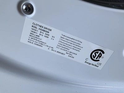 Used SAMSUNG DVE45B6300W Residential Appliances Michigan US | Miedema Asset Management Group #1578862