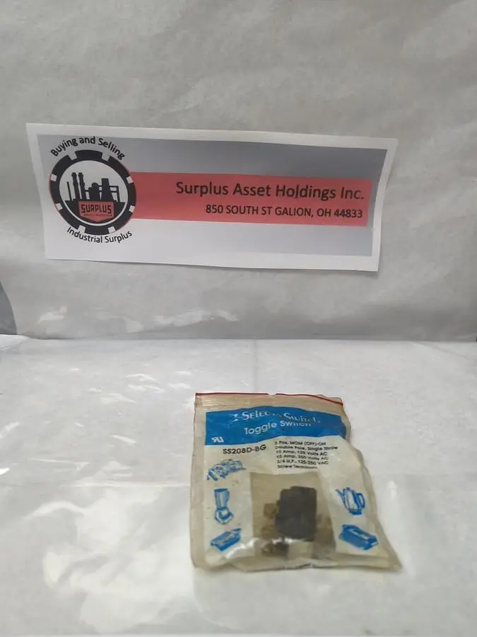 New | in-Stock SELECTA SS208D-BG Miscellaneous Equipment (Electrical & Power) | Surplus Asset Holdings #1193397