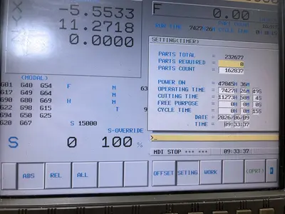 Used 2002 Fanuc Robodrill T14iB Vertical Machining Centers Illinois US | Machine Tool Bids #1331947