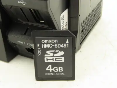 Omron NX701-1620 CPU Unit With SD Card Battery Ver 1.23 jre8 Ver 8.03