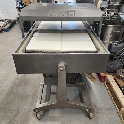 KOCH Ultravac Double Chamber Vacuum sealer Model 2000 B Ser.# 1172 240V 60Hz 20amp # 1587