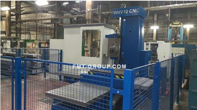 Used TOS VARNSDORF WHV 10 CNC Horizontal Table Type Boring Mills | F.M.T. Group s.r.o. #1252851