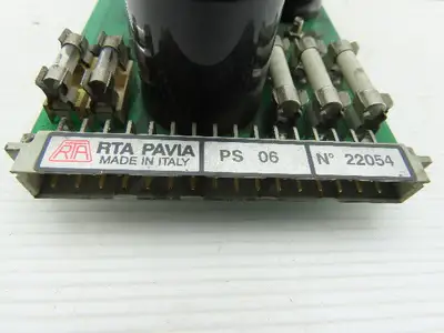 Motion Control Systems RTA Pavia PS06 Stepper Drive Automated Control Board