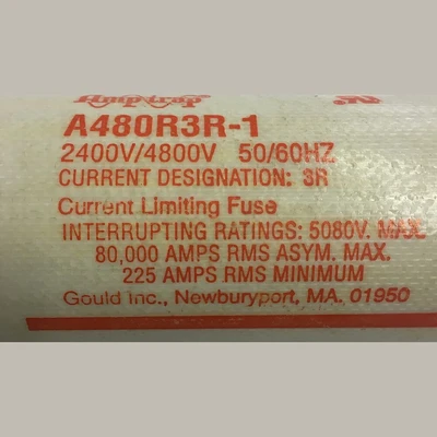 Gould 225 Amp 4160 Volt Fuse