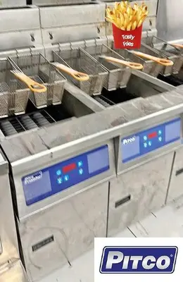 Pitco Fryers - 3 well -