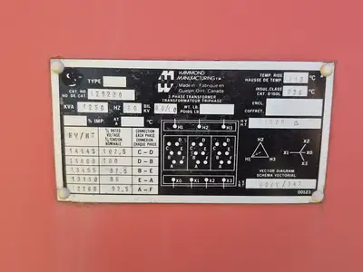 USED HAMMOND MANUFACTURING 128220