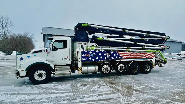 Used 2019 ALLIANCE JXLZ 38-4.16 Concrete Pumps Colorado US | Concrete Pump Depot #1394009