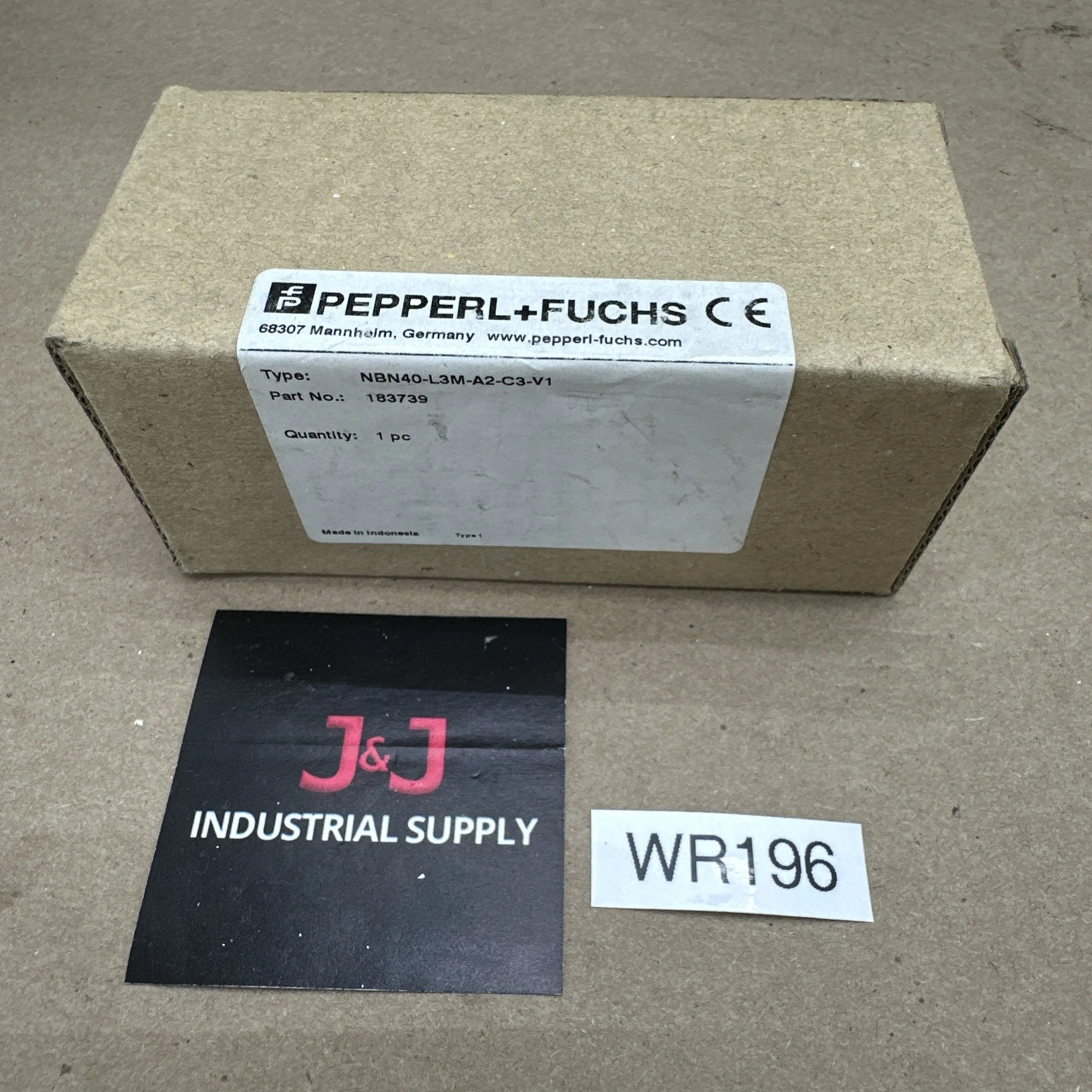 NEW PEPPERL FUCHS 183739