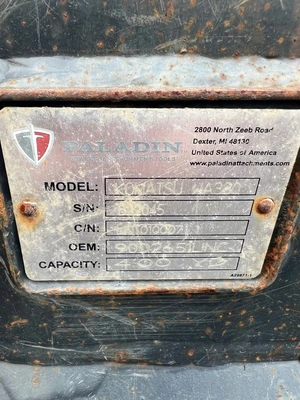Used Paladin 4 yard GP bucket Earth Buckets Maryland US | Zadoon Equipment #1480860
