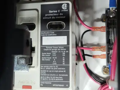 10 hp, 600V, 30 A, 3-Ph FVR Starter Size 1 Bucket for Freedom 2100 MCC Frame