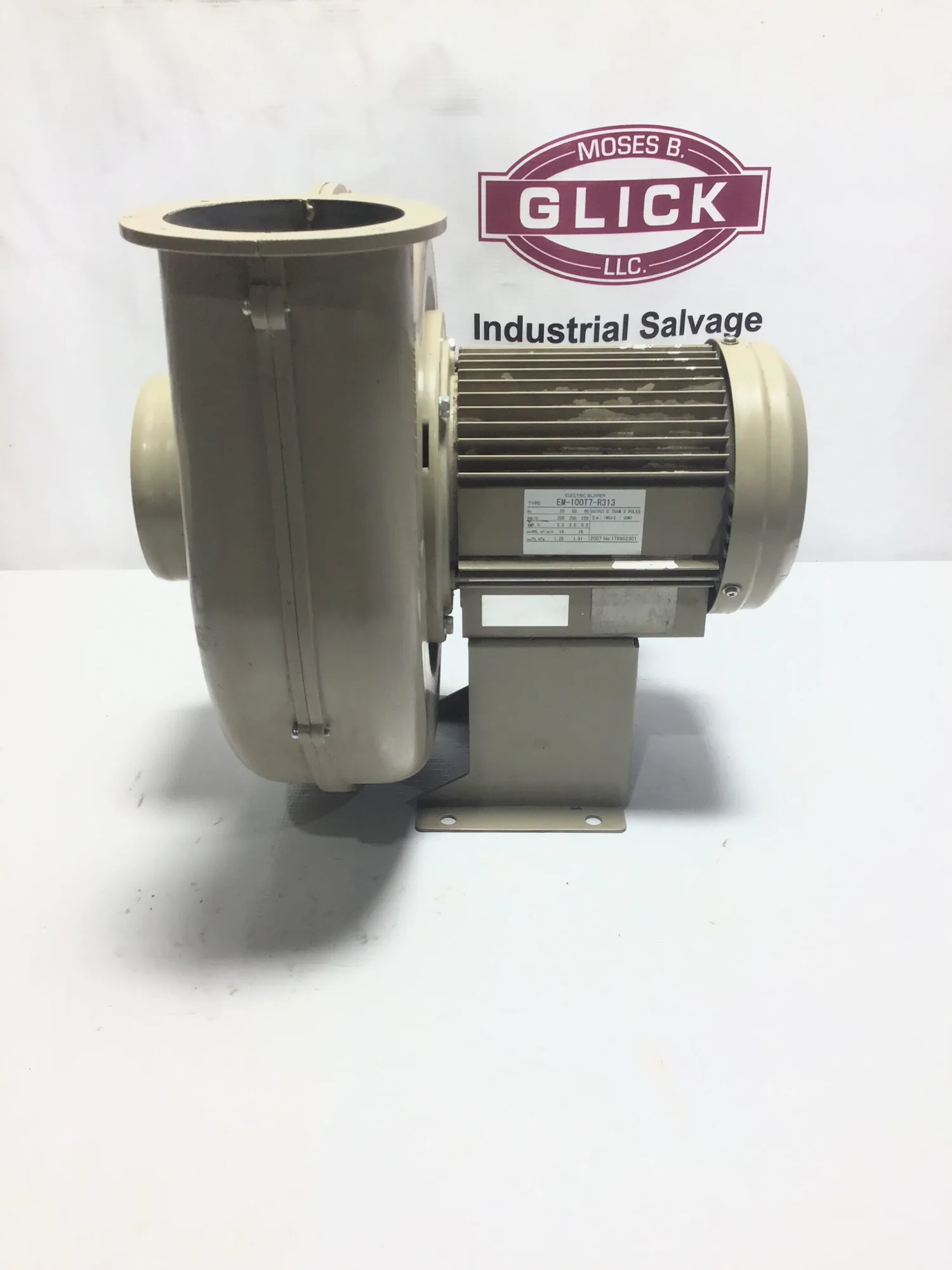 Showa EM-100T7-R313 Electric Blower 2 Poles