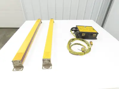 STI MiniSafe Banner MS4500 Light Curtain Transmitter & Receiver MS4532R/MS4532X