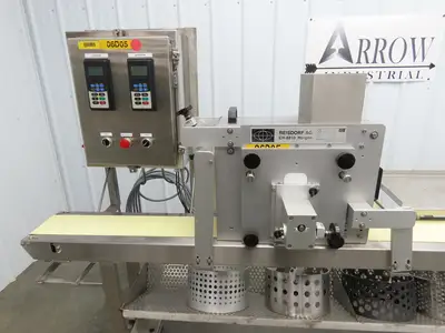 Reisdorf RST 100 Rotary Template Depositor Cookie Dough Cutter Extruder Conveyor