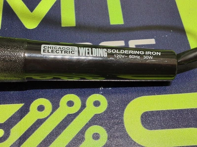 CHICAGO ELECTRIC WELDING SOLDERING IRON 120V~60Hz 30W