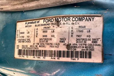Used 2005 FORD F650 CITY PUMP TRUCK Concrete Mixer Trucks Pennsylvania US | Proxy Equipment #1378189