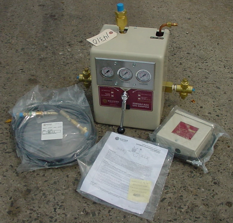 USED WESTERN INNOVATOR BULK GAS MANIFOLD BULK GAS MANIFOLD