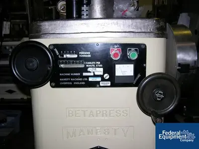 USED Manesty Manesty Betapress Tablet Press, 16 Station