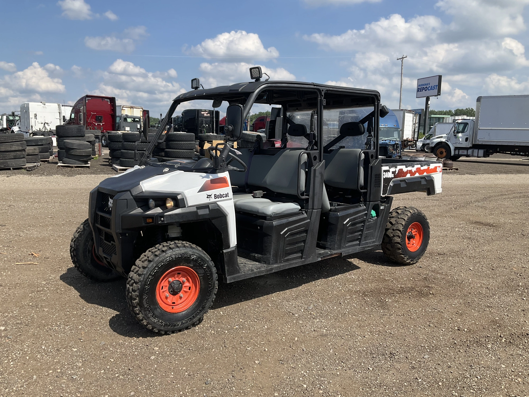 Used 2018 BOBCAT 3400 XL 4X4 Utility Vehicles Michigan US | Miedema Asset Management Group #1304676