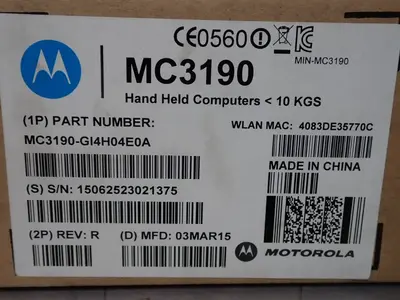New | in-Stock MOTOROLLA MC3190GI4H04E0A Office Equipment | HGR 24 #752310