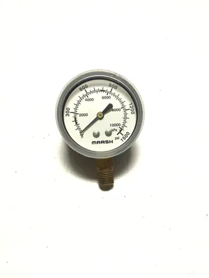 Marsh J4674 1500PSI Pressure Gauge (Lot of 2)