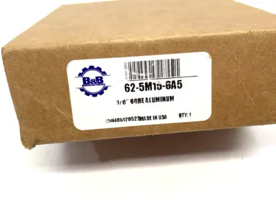 New | in-Stock B&B Manufacturing Aluminum Timing Pulley 5M Tooth Style, 62-Tooth Misc Electrical & Power Parts Michigan US | Maverick Industrial Sales #1401905